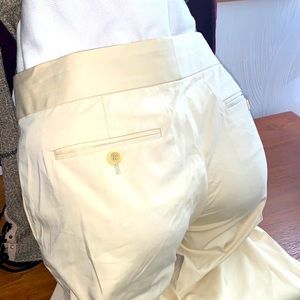 THEORY Cream LITE weight pants